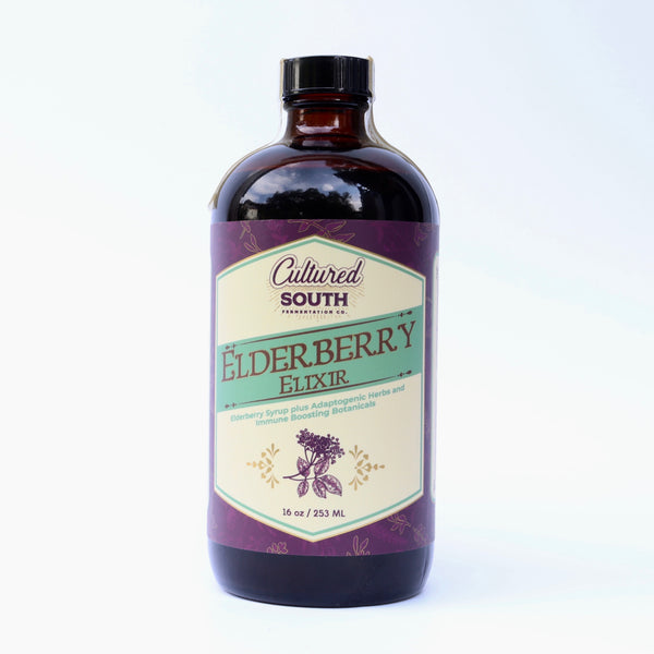 Elderberry Elixer- Immune Support – Turnrow Bath Body & Home