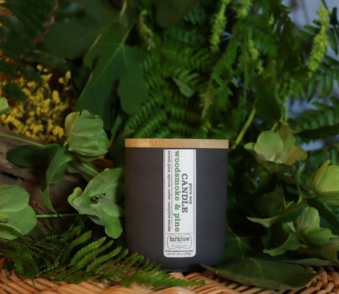 Wood Smoke & Pine Candle