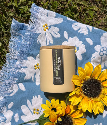 LEMONGRASS MINT soy candle