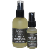 Sensitive Blend (Unscented) 5-in-1 Coconut & Argan Body Oil